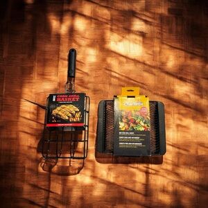 Set of 2 Grilling Baskets NEW